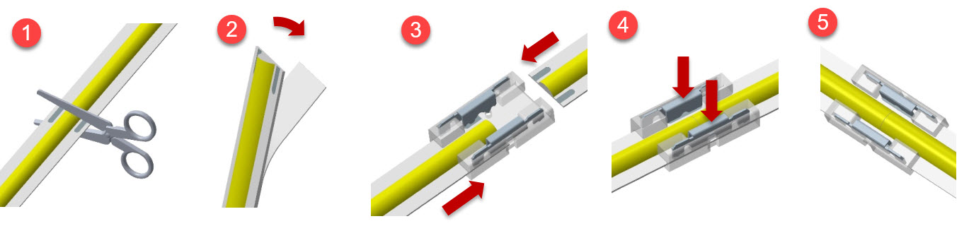 COB LED Strip Connector-User Guide